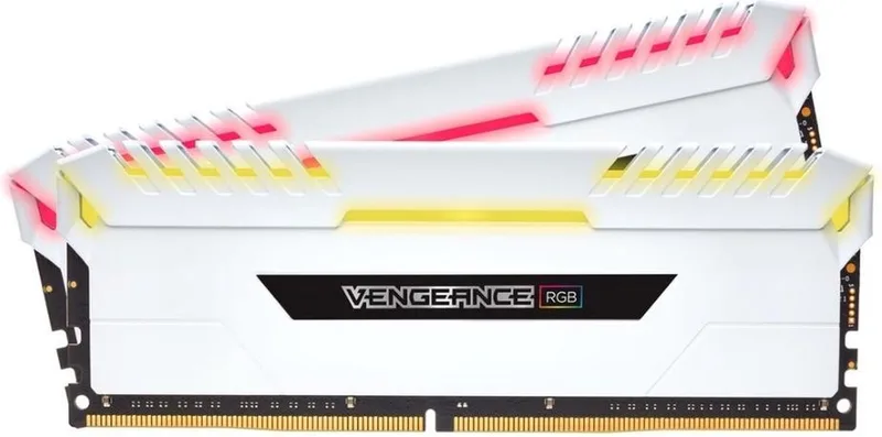 Corsair 32GB, DDR4, 3200MHz 32GB DDR4 3200MHz geheugenmodule by Corsair, White – cover