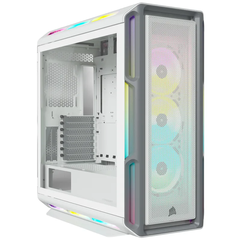 Corsair 5000T RGB TG White - Mid-Tower by Corsair – cover
