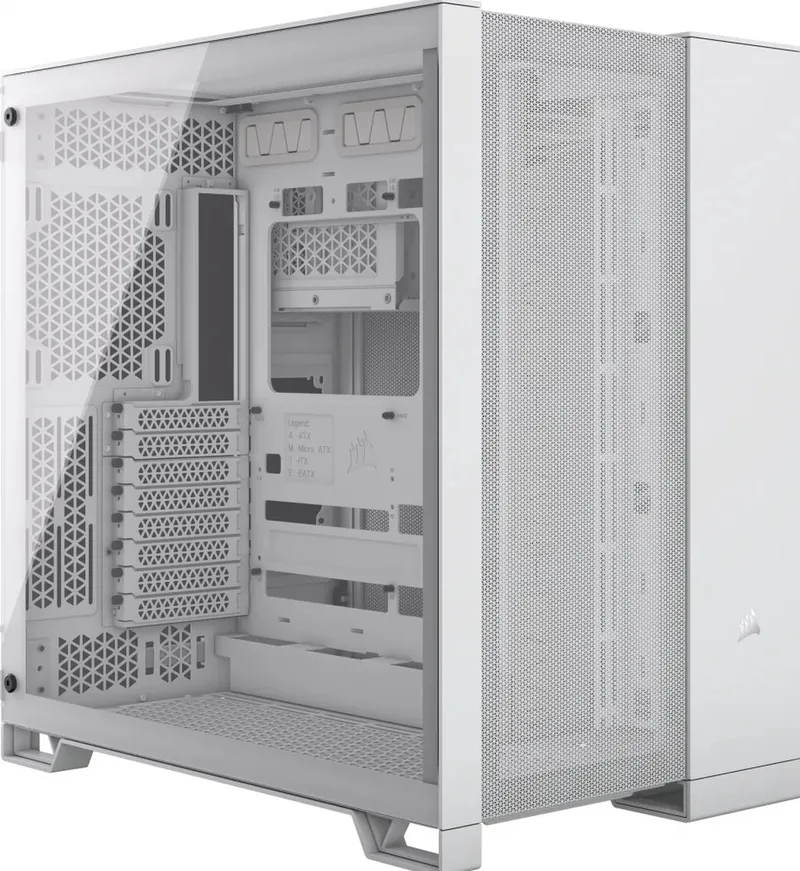 Corsair 6500D AIRFLOW Midi Tower by Corsair, White – cover