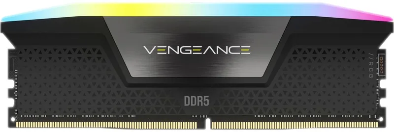 DDR5 192GB PC 5200 CL38 CORSAIR KIT (4x48GB) VENGEANCE RGB B retail de Corsair – jaquette