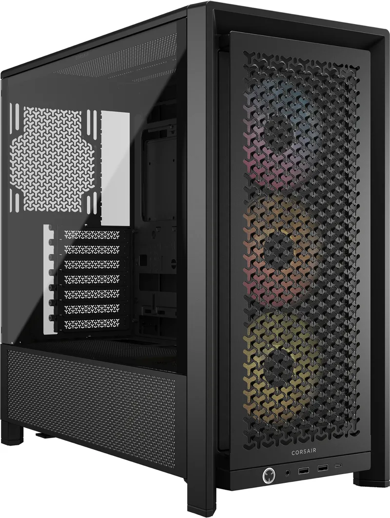 Frame 4000D RS ARGB Black - Behuizing by Corsair – cover