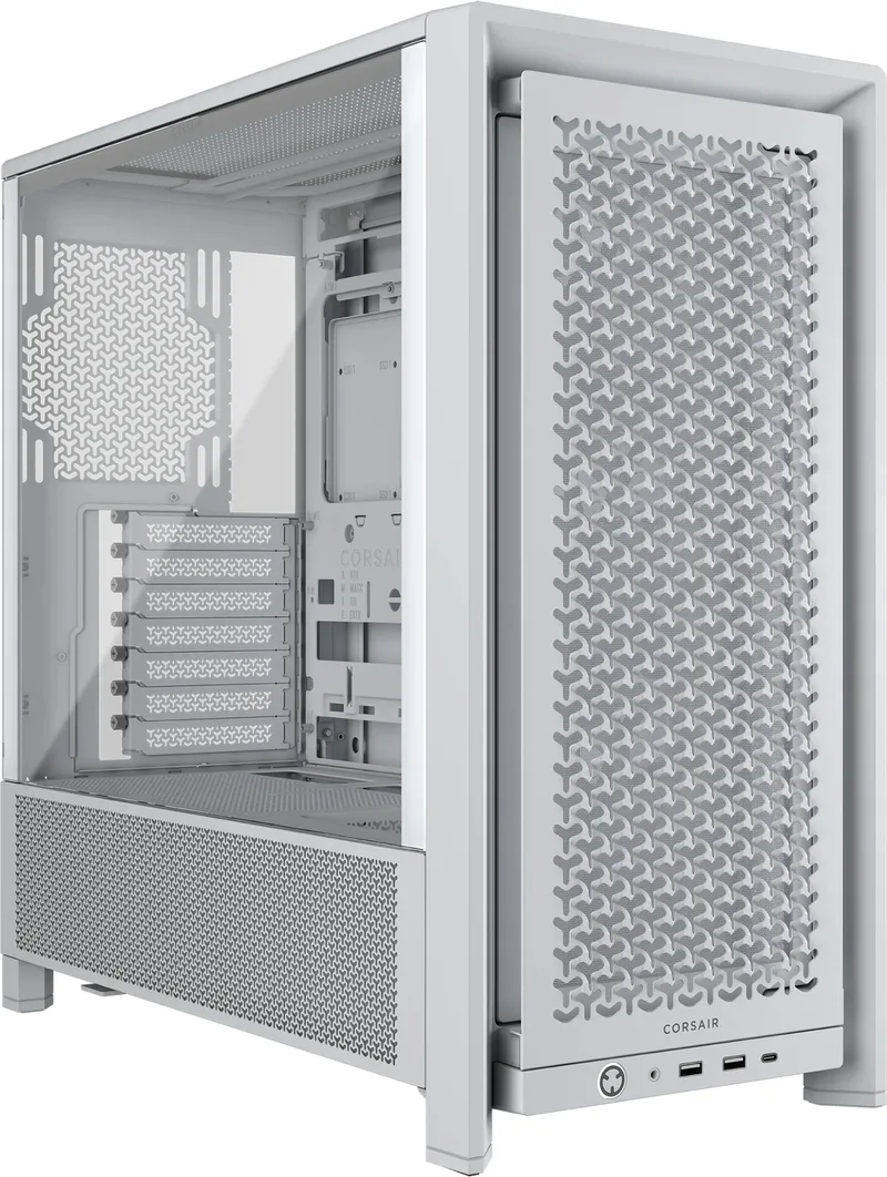 Frame 4000D RS White - Behuizing van Corsair – cover