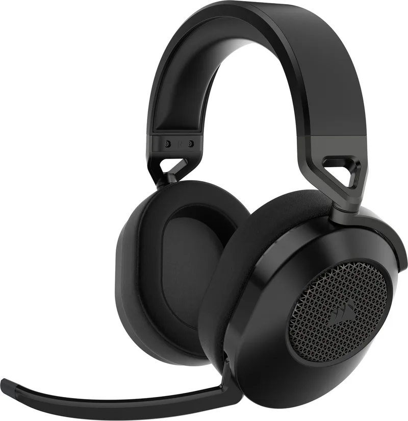 HS65 Draadloze Gaming Headset - 7.1 Surround Sound - PS4/PS5 & PC van Corsair, Carbon Zwart – cover
