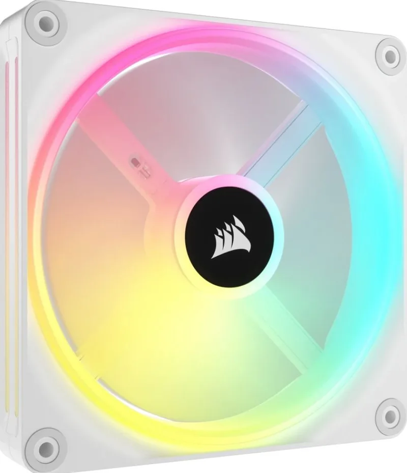 iCUE LINK QX140 RGB PWM Expansion Kit White - Ventilator de Corsair – jaquette