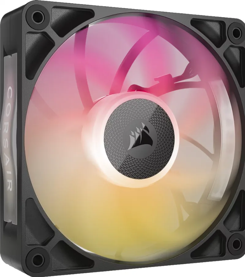 iCUE LINK RX120 MAX RGB, Ventilator, 12 cm, 400 RPM, 2000 RPM, Zwart by Corsair – cover