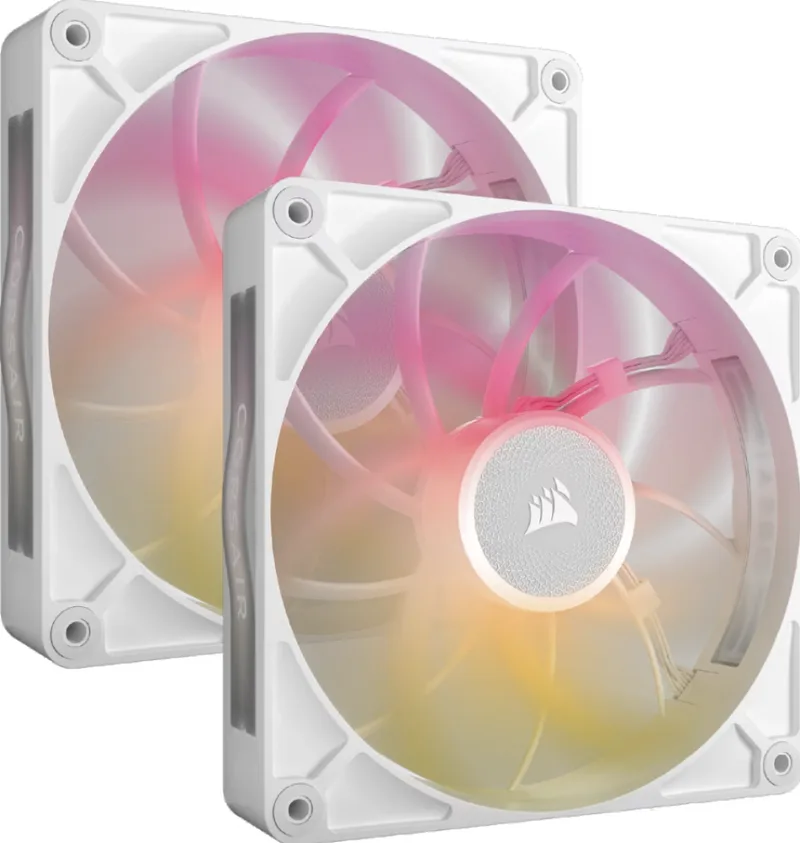 iCUE LINK RX140 MAX RGB PWM Thick Fans Starter Kit White - Ventilator by Corsair – cover