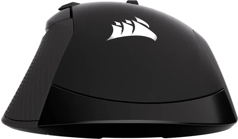 IRONCLAW WIRELESS SE muis Gamen Rechtshandig RF Wireless + Bluetooth + USB Type-C Optisch 26000 DPI van Corsair, Zwart – cover