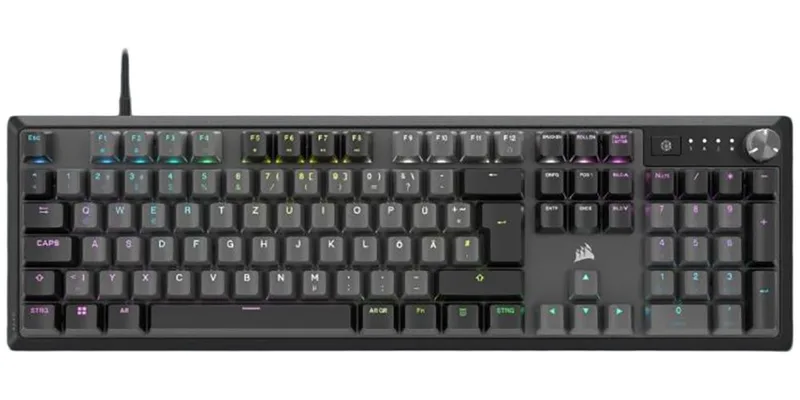 K70 Core RGB Tastatur by Corsair, Grey – cover
