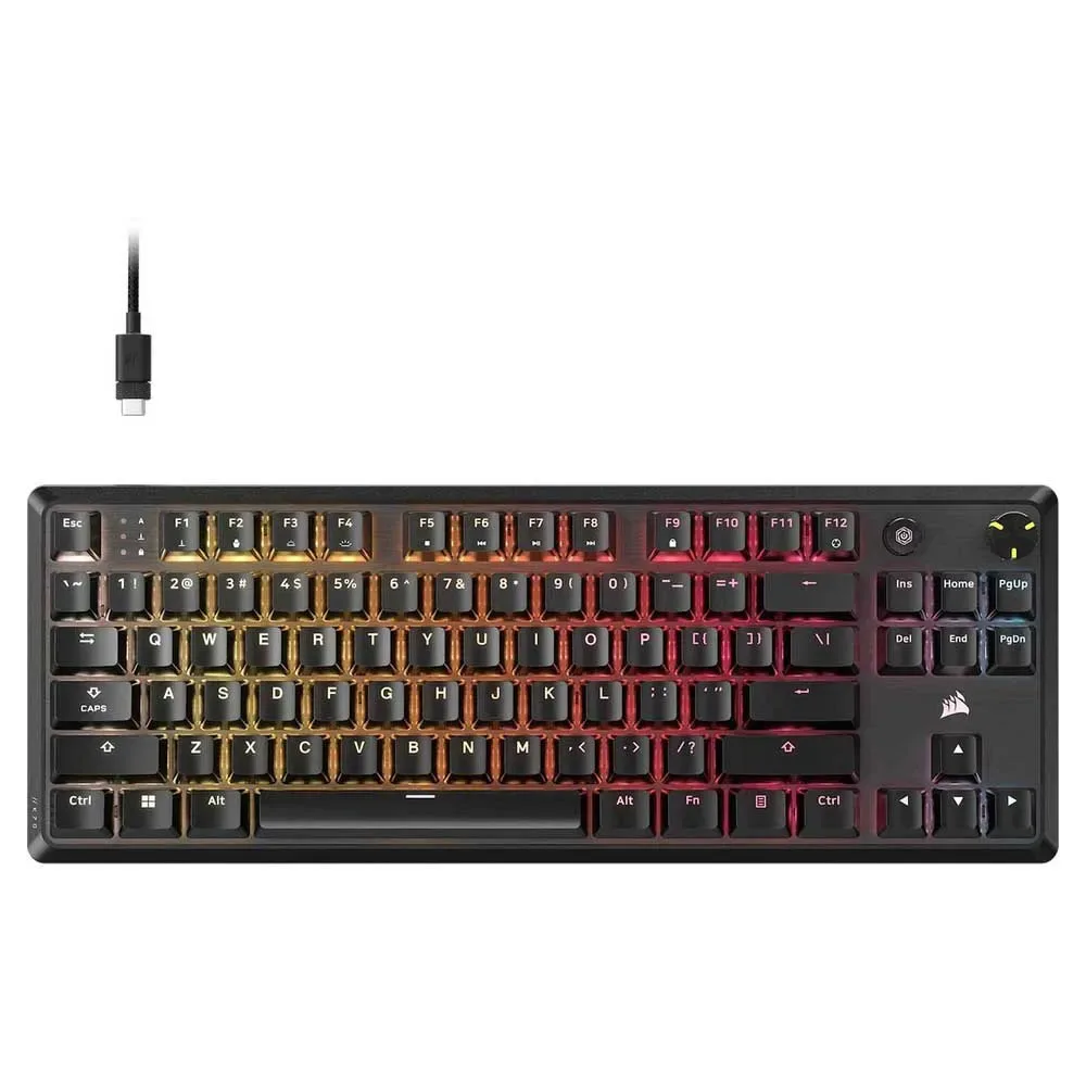 K70 Core Tkl Rgb Mlx Red Gamingtoetsenbord de Corsair, PT – jaquette