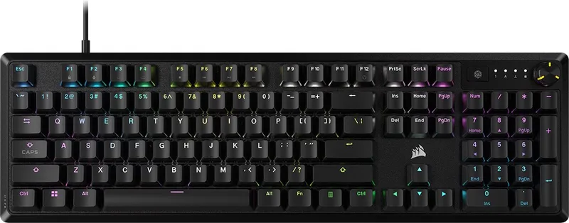 K70 RGB Core - Mechanisch Gaming Toetsenbord - QWERTY by Corsair, Black, US – cover