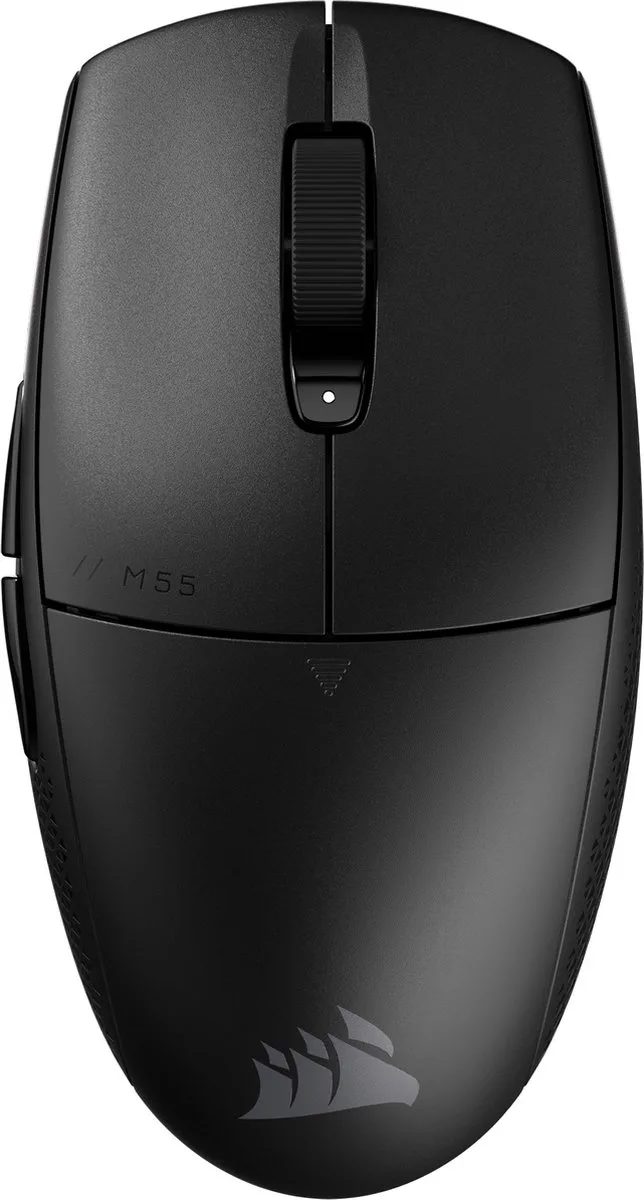 M55 muis Gamen Rechtshandig RF-draadloos + Bluetooth Optisch 24000 DPI van Corsair, Zwart – cover