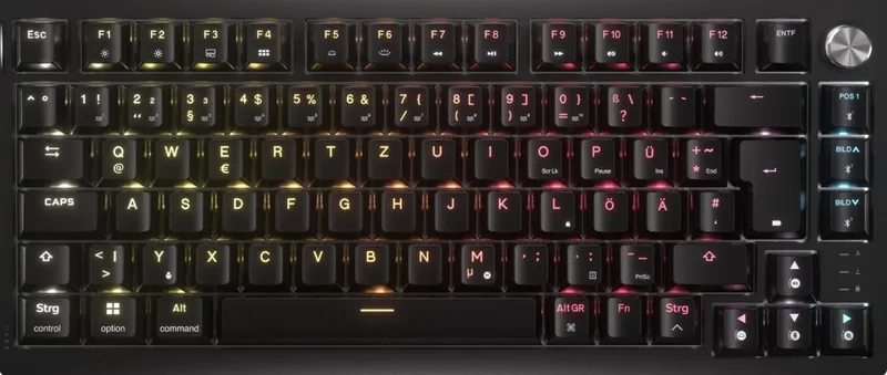 Mechanical Keyboard, Backlit RGB LED, Corsair MLX Fusion (Tactile) by Corsair – cover