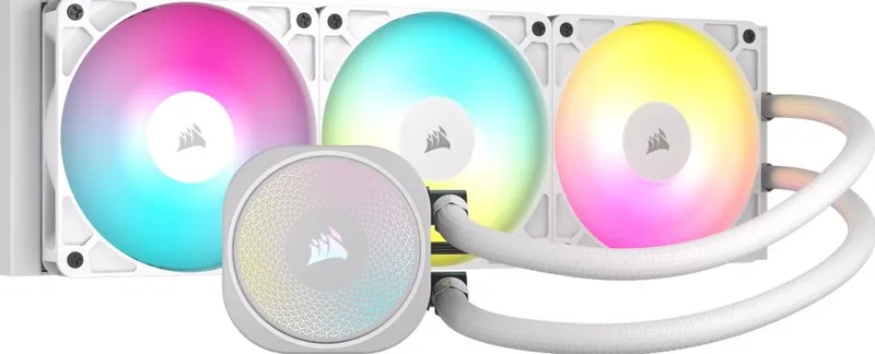 Nautilus 360 RS ARGB White - Waterkoeler by Corsair – cover
