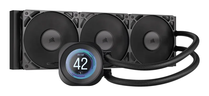 Nautilus 360 RS LCD - Waterkoeler de Corsair – jaquette