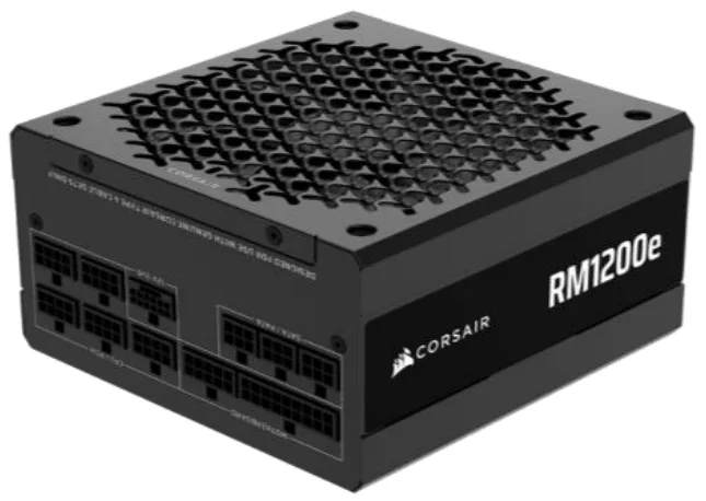 RM Series RM1200e Black - Voeding van Corsair – cover