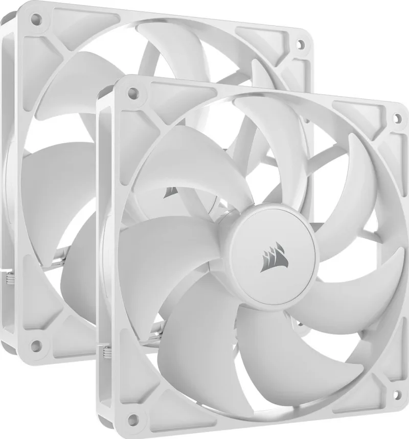 RS140 PWM Dual Pack White - Ventilator van Corsair – cover