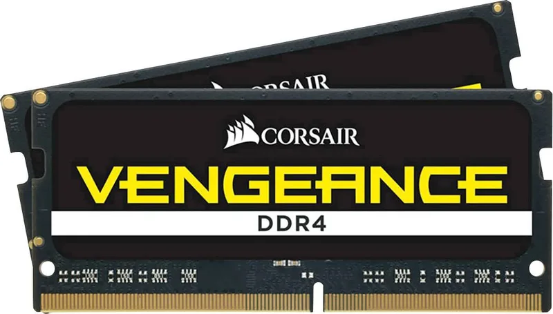 SO DDR4 16GB PC 2400 CL16 CORSAIR KIT (2x8GB) VENGEANCE Bla retail by Corsair – cover