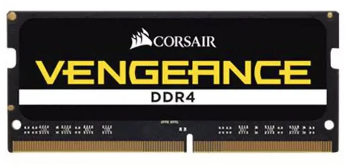 SO DDR4 8GB PC 2666 CL18 CORSAIR VENGEANCE Black retail by Corsair – cover