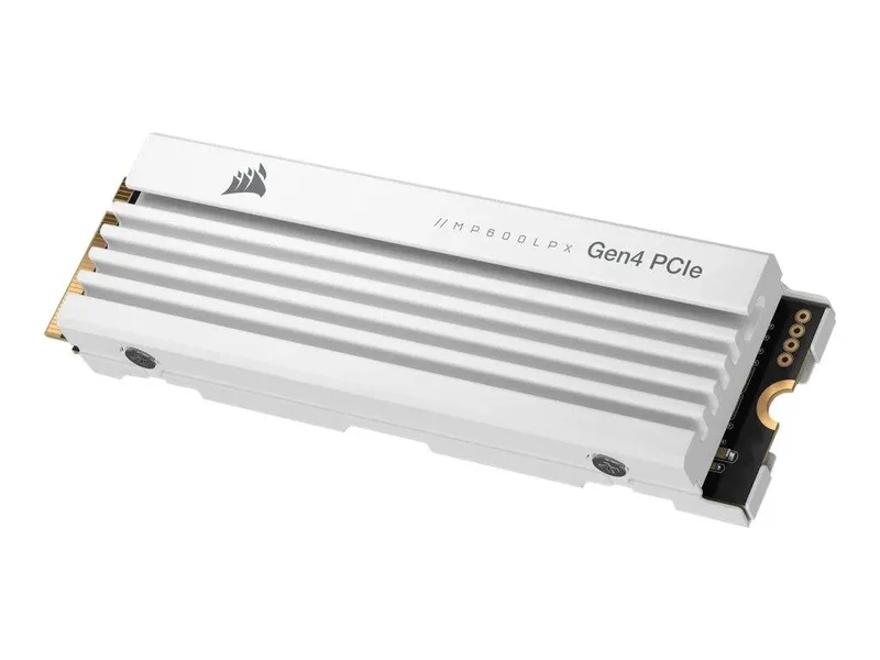 SSD 2TB CORSAIR M.2 PCI-E NVMe Gen4 MP600 PRO LPX whi retail de Corsair – jaquette
