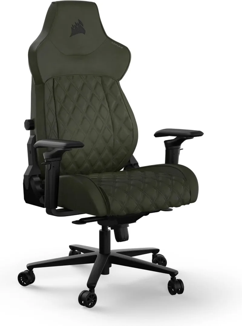 TC500 - Luxe PC-gamestoel - Gestoffeerde Zitting van Corsair, Groen – cover