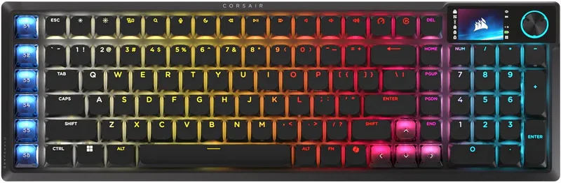 Vanguard Air 99 - Draadloze Gaming Keyboard - OPX Optisch - Stream Deck by Corsair, Black, US – cover