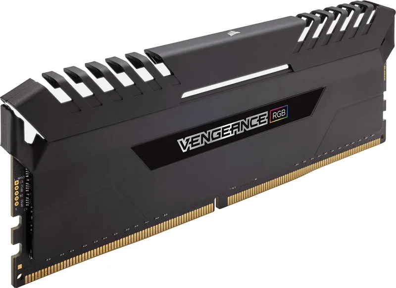 Vengeance 32 GB, DDR4, 3200 MHz geheugenmodule by Corsair, Black – cover