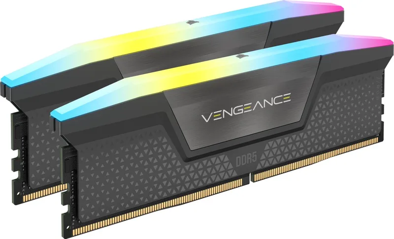Vengeance 64 GB CL40 DDR5 - 2 x 32GB - RGB - CMH64GX5M2B5200Z40K by Corsair – cover