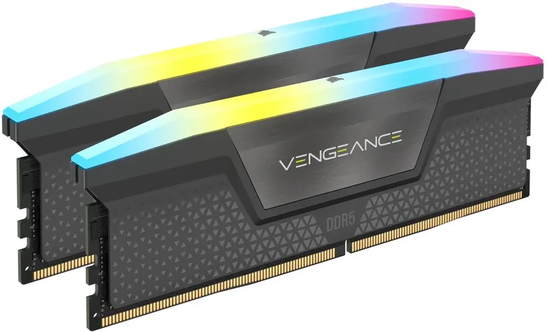 Vengeance - RAM-geheugen - 16GB - DDR5 - 6.000MT/s - 2 x 8GB - AMD EXPO & Intel XMP - RGB by Corsair – cover