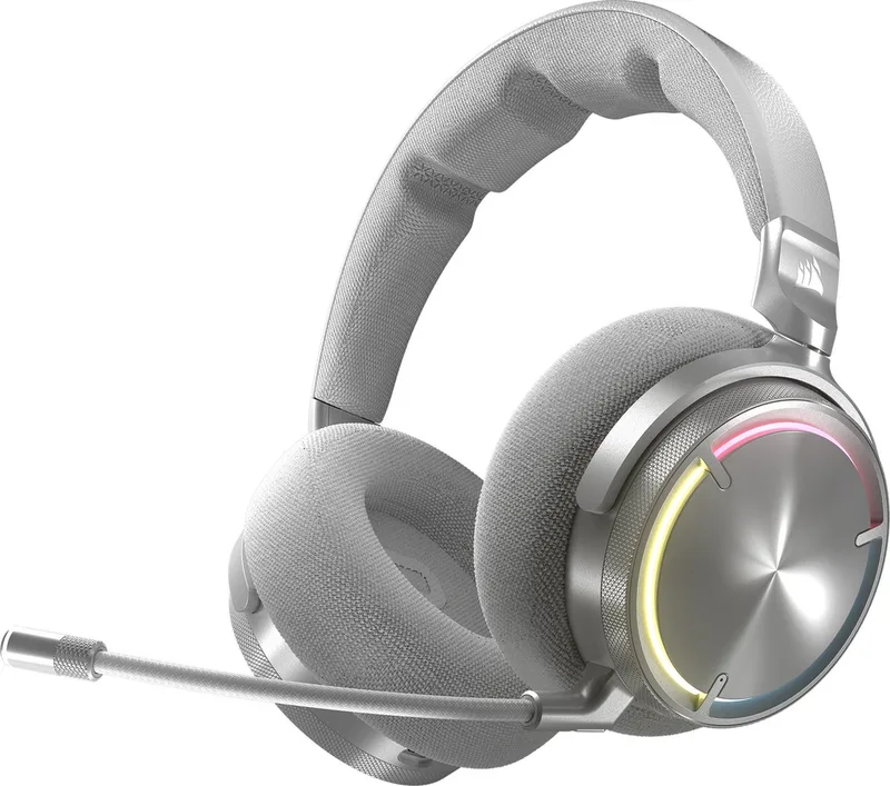 Virtuoso MAX - Gaming Headset - Draadloos - Multi Platform by Corsair, Silver – cover