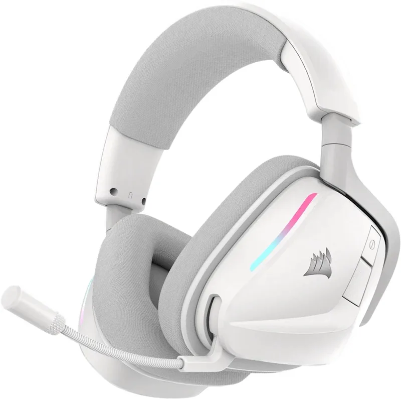 Void RGB V2 Wireless - Draadloze Gaming Headset - Spatial Audio - PC/PS5/PS4/Switch van Corsair, Wit – cover