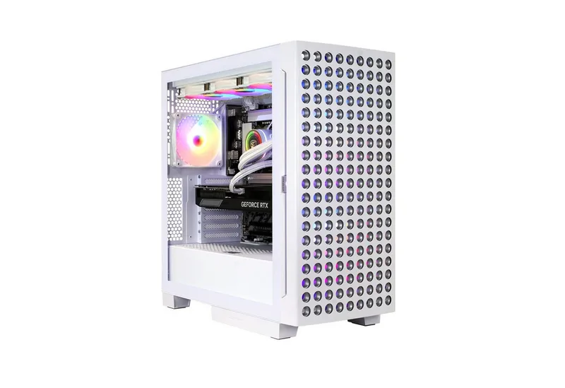 AIRFACE ECO WT 7934 AMD Ryzen 5 9600X 32GB DDR5 1TB SSD RTX 5060Ti Gaming-PC (AMD Ryzen 5 9600X, RTX 5060 Ti, 32 GB RAM, 1000 GB SSD, Wasserkühlung, Windows 11, DDR5 RAM, Wasserkühlung) by Cougar, White – cover