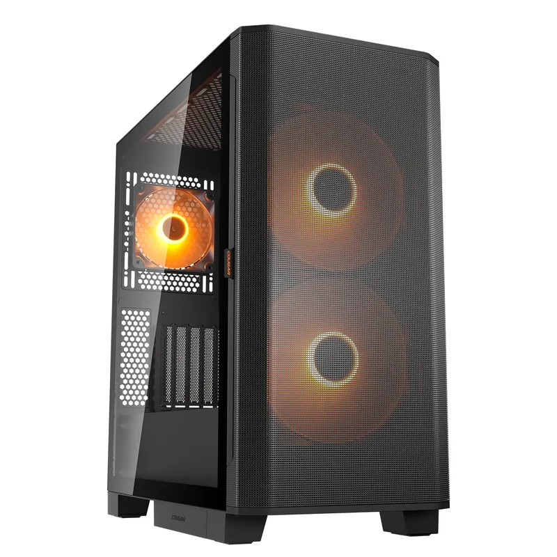 Airface Flo RGB Black - Behuizing van Cougar – cover
