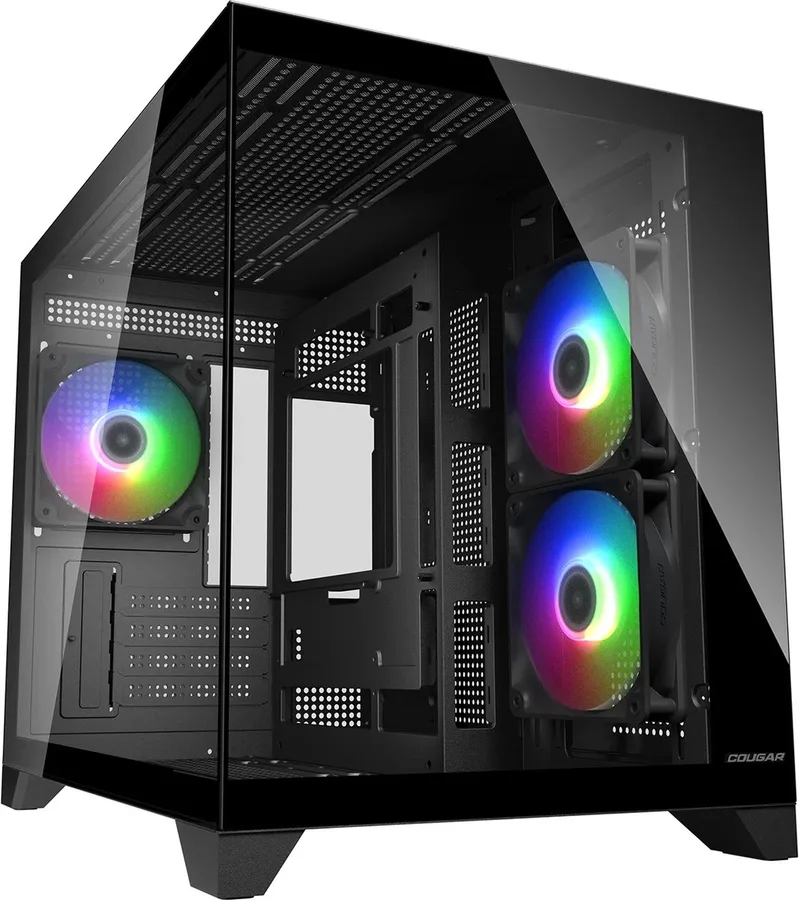 CGR-2QA6B-RGB Mini Tower by Cougar, Black – cover