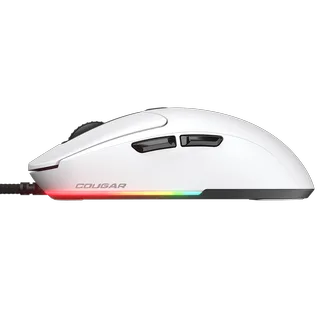 Gaming Maus Minos Neo, Kabelgebunden, Weiß de Cougar – jaquette 1 sur 2