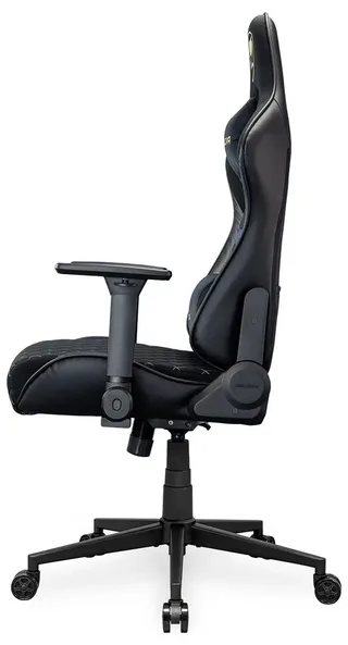 Gaming-Stuhl Armor One V2 Gold F, PVC/Stoff, Schwarz från Cougar – omslag 2 av 2