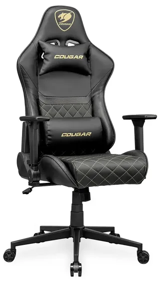 Gaming-Stuhl Armor One V2 Gold, Schwarz by Cougar – cover 2 of 2