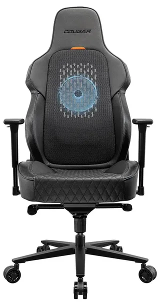 Gaming-Stuhl NxSys Aero, ARGB Lüfter, Schwarz fra Cougar – cover 2 af 2