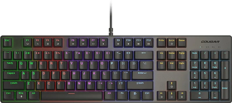 Gaming Ultimus EX - Gaming Toetsenbord - RGB - USB by Cougar, Black – cover