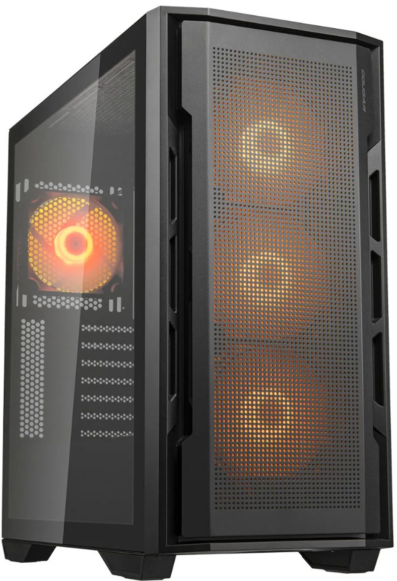 Gaming UNIFACE RGB Midi Tower fra Cougar, Sort – cover
