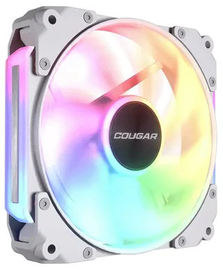 Gehäuse Lüfter Apolar 120ARGB,Reverse Blade,Weiß 3er de Cougar – jaquette 2 sur 2