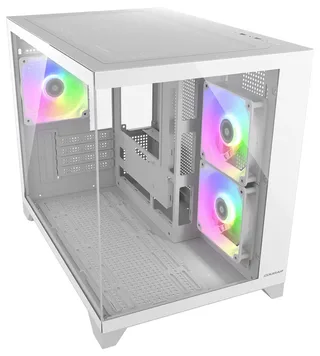 Gehäuse Mini-Tower FV150, ARGB, Weiß fra Cougar – cover 2 af 2
