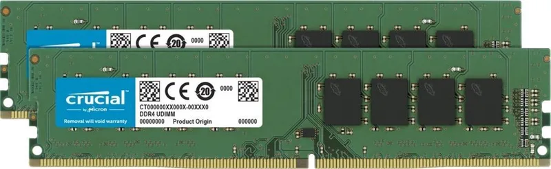 CT2K8G4DFRA32A - RAM-geheugen - 16GB - DDR4 - 2x 8GB - DIMM - 3200 MHz van Crucial – cover