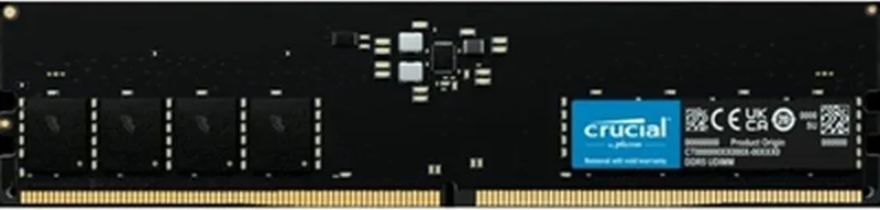 CT32G48C40U5 - RAM-geheugen - DDR5 - 32GB - 1x 32GB - DIMM - 4800MHz van Crucial – cover