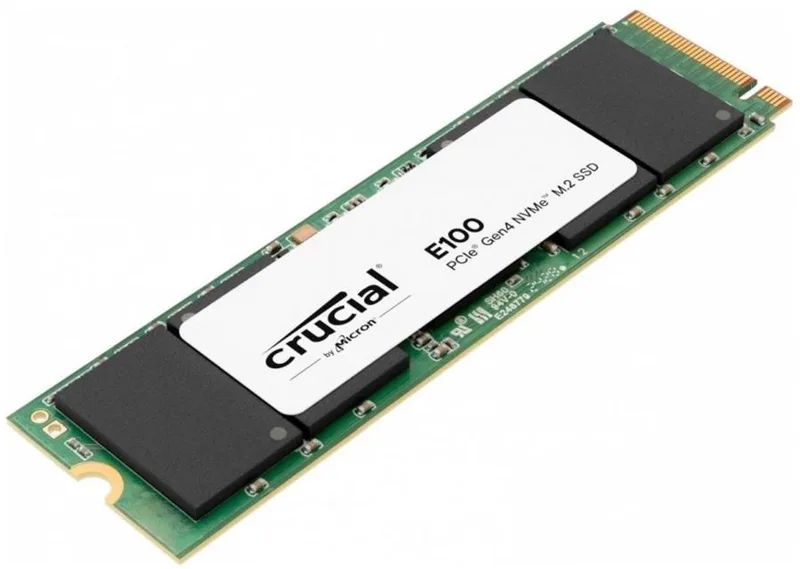 Nvme Ssd-Schijf Voor Computer/Laptop 480 Gb Pcie 4.0 X4 2280 Hoge Snelheid van Crucial, Transparant – cover