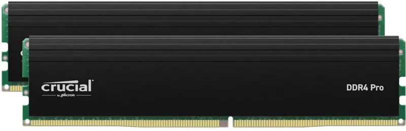Pro CP2K32G4DFRA32A - RAM-geheugen - 64GB - DDR4 - 2x 32GB - DIMM - 3200MHz van Crucial – cover