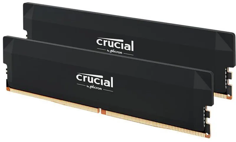 Pro Overclocking CP2K16G64C38U5B - RAM-geheugen - 32GB - DDR5 - 2x16GB - DIMM - 6400 MHz - AMD EXPO - Intel XMP van Crucial – cover