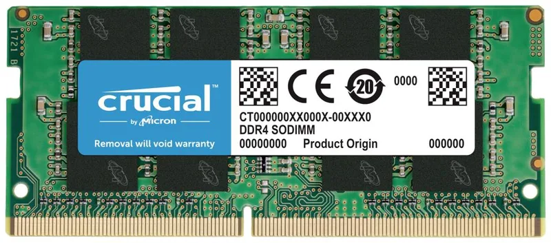 SO DDR4 8GB PC 3200 CL22 Crucial Value 1,2V van Crucial – cover