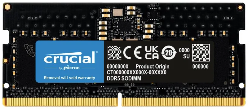 SO DDR5 8GB PC 5600 CL46 Crucial intern retail van Crucial – cover