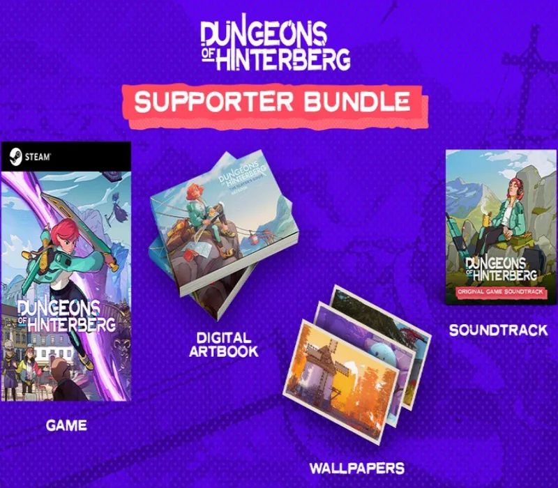 Dungeons of Hinterberg – Supporter Bundle de Curve Games – jaquette
