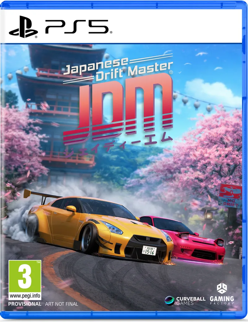 Japanese Drift Master van Curveball Publishing, PS5 – cover